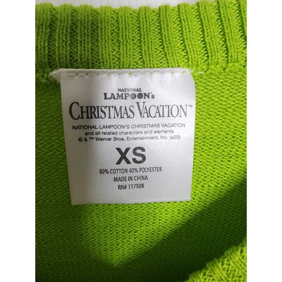 National Lampoon's Christmas Vacation Griswold Sweater, XS, NWT - Picture 2 of 3